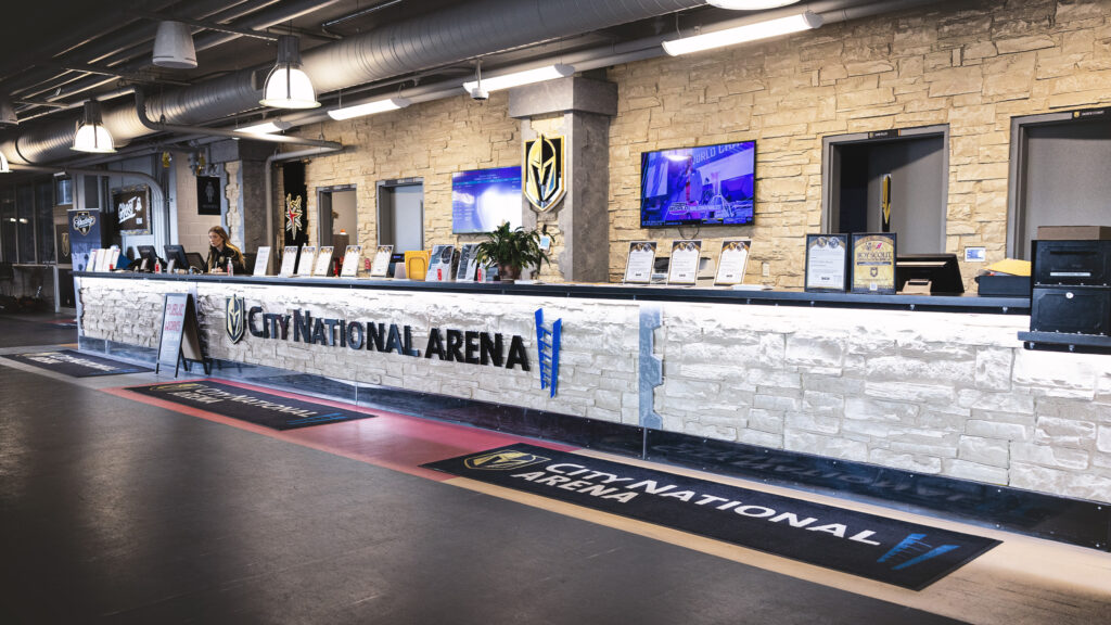City National Arena Front Desk