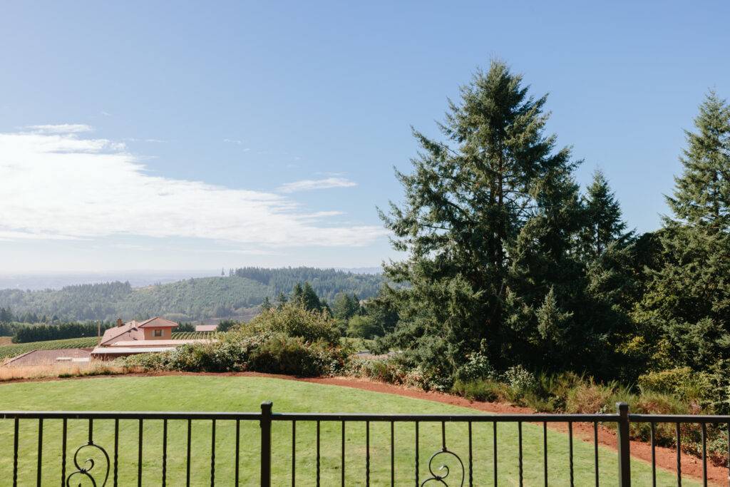Fairview House Bedroom Patio View
