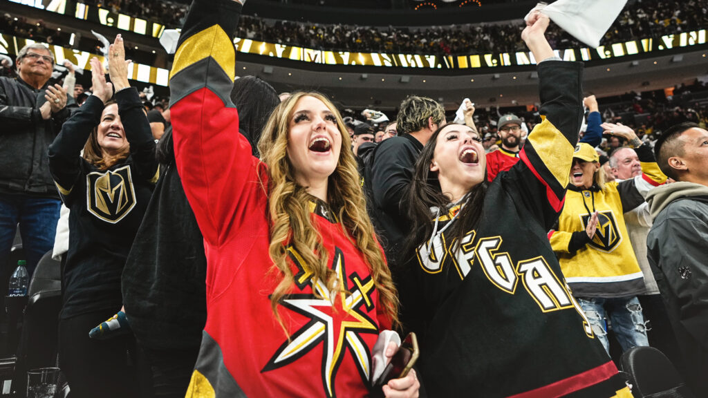 Vegas Golden Knights fans