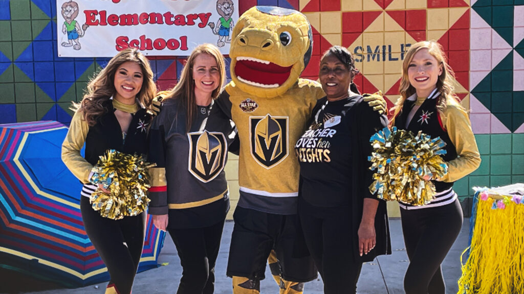 Chance at Vegas Golden Knights Foundation event