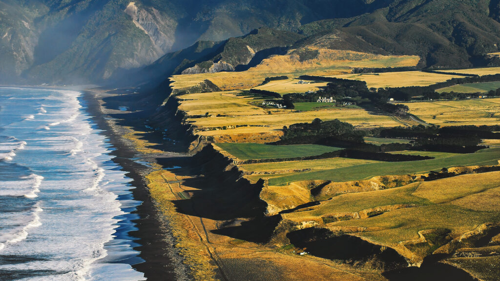 Wharekauhau coast