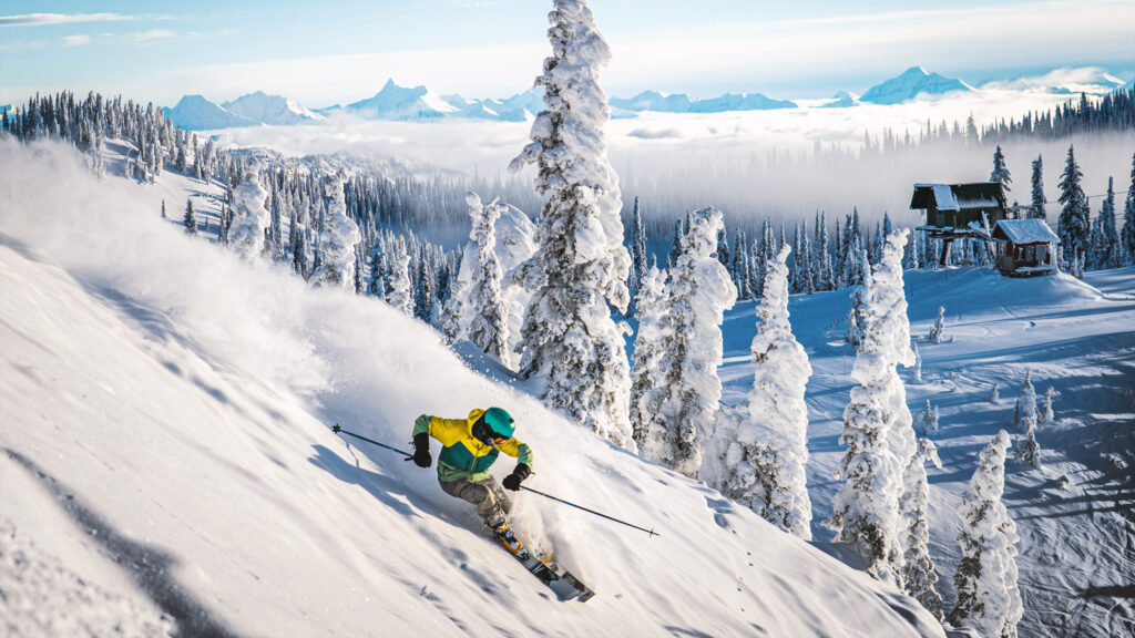 Whitefish Mountain Resort, skier